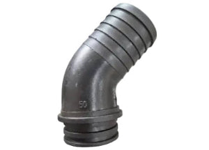 117750 CONEXAO TIPO CURVA 45 manga 50mm PARA PORCA 2"