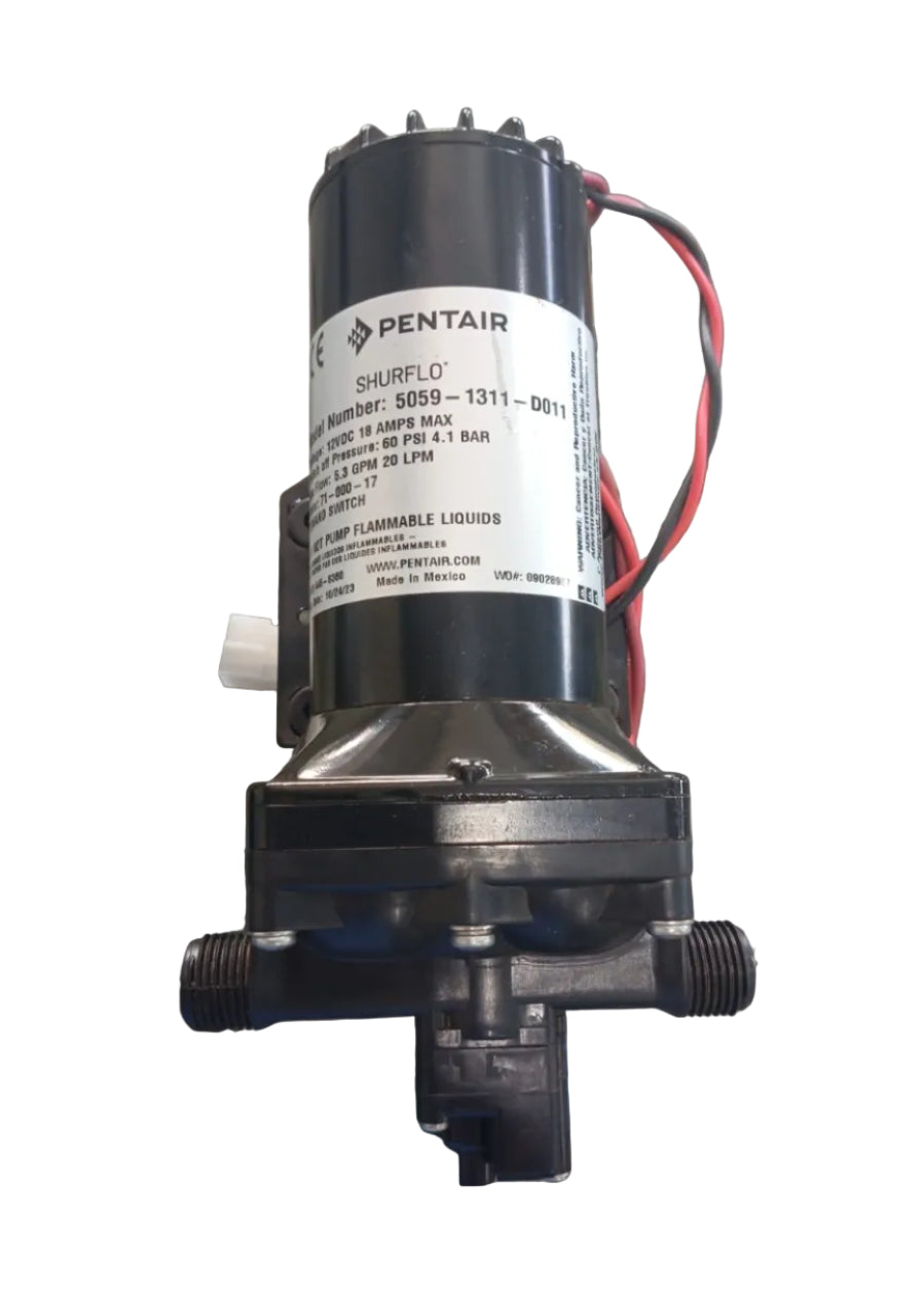 Bomba de Diafragma Elétrica Shurflo 5059-1311-D011 20L/min 12V Viton