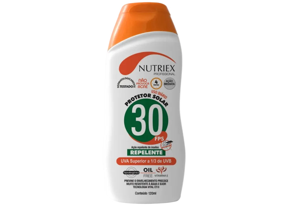 PROTETOR SOLAR C/REPELENTE FPS 30 120ML PROFISSIONAL