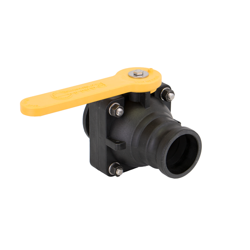 VALVULA ESFERA MAN STUBBY 2 VIAS FLANGE 2 AB BANJO