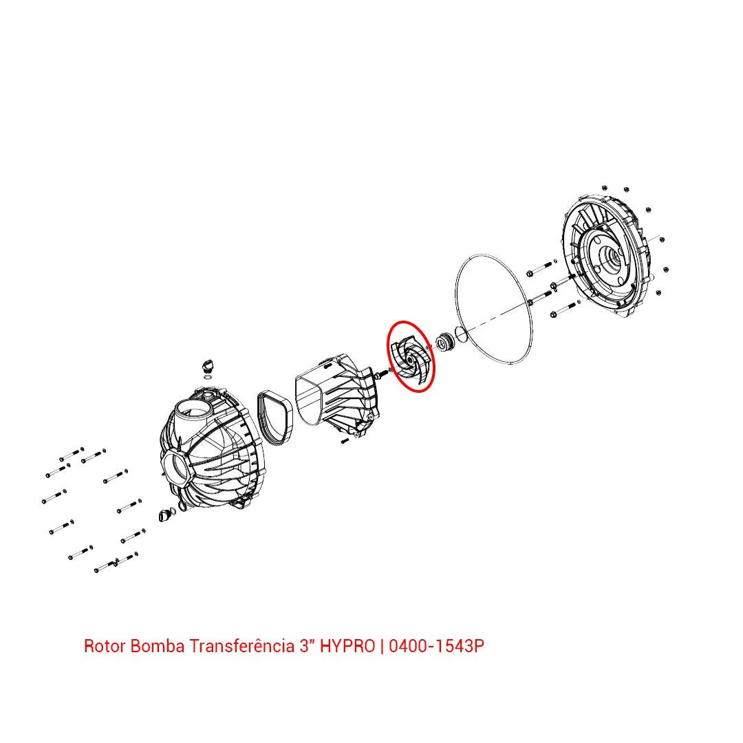 0400-1543P ROTOR BOMBA TRANSFERENCIA 3