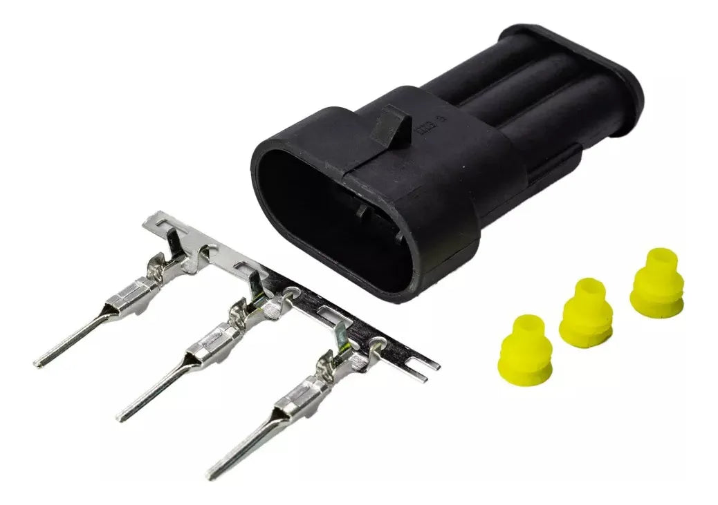 ETE 8735 KIT CHICOTE REPARO RETROVISOR 3 VIAS MACHO