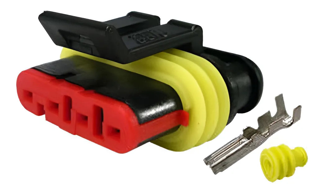 ETE 6734 CONECTOR ELÉTRICO 4 VIAS FEMEA RAINHA DA SETE