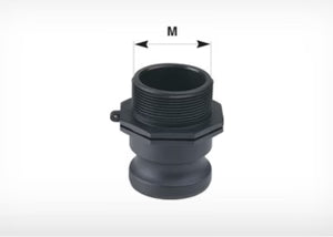 18106F CONEXAO TIPO ACOPLAMENTO RAPIDO 1 1/2" M  1 1/2" ARAG