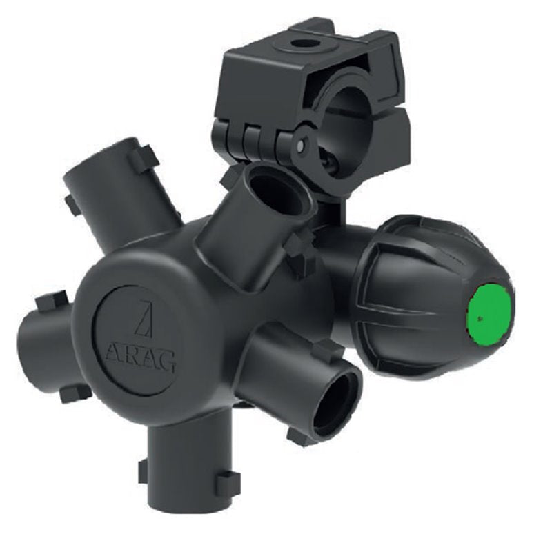 4064957V CONEXAO TIPO PORTA BICO COMPACT-JET 5 VIAS 3/4 VITON ARAG