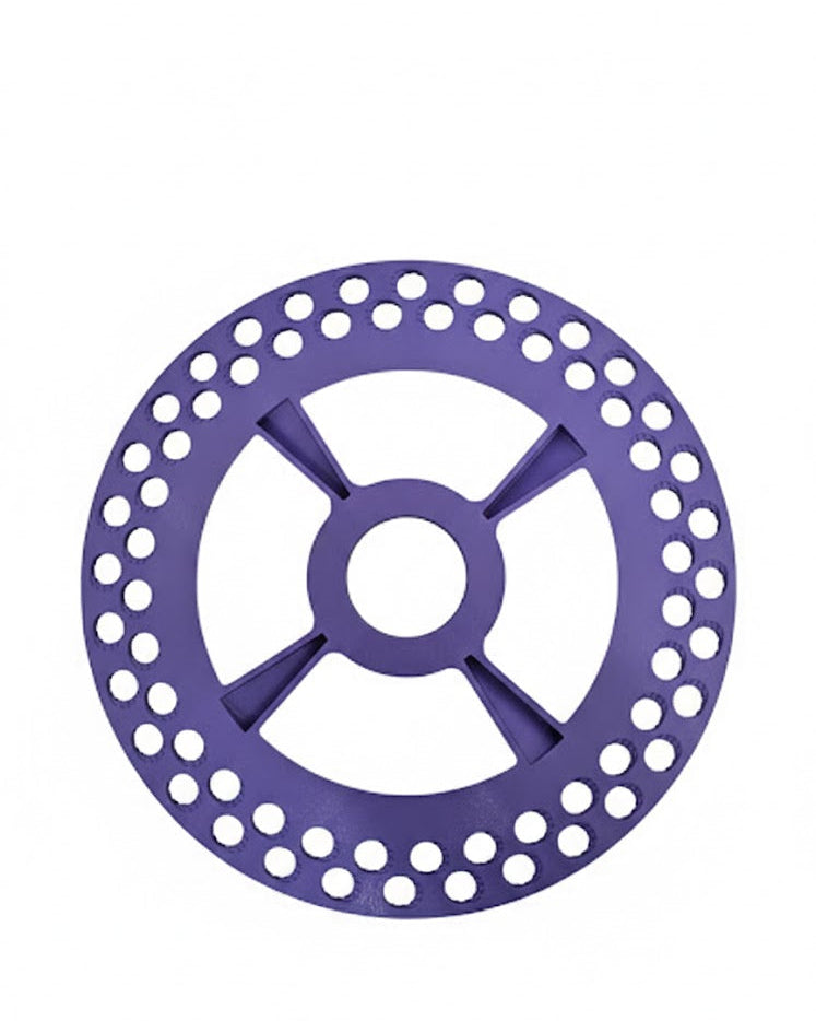 1010169 DISCO SOJA 64 FUROS LILAS 9MM