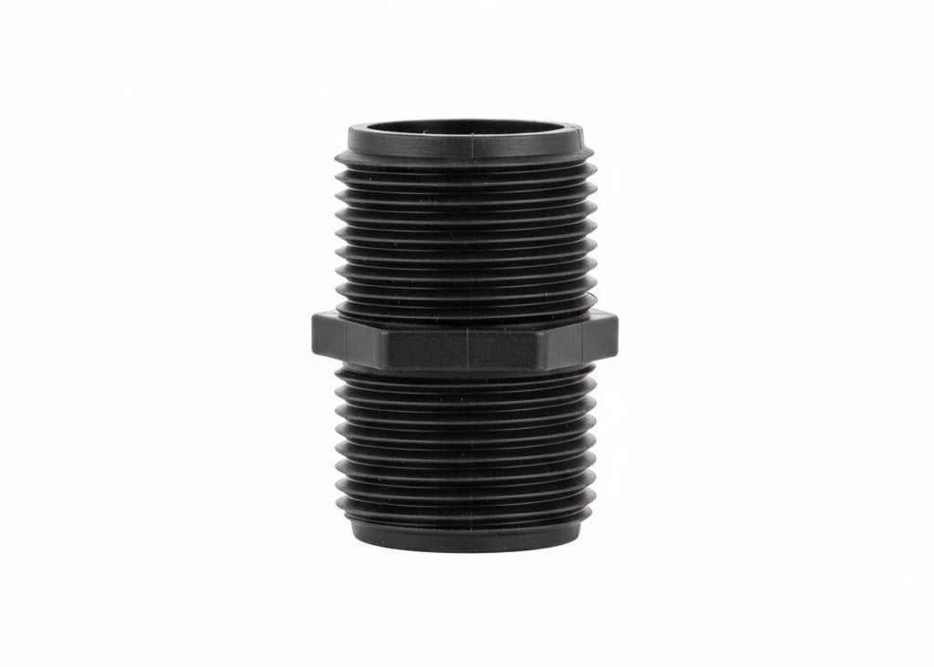 NIP100-SH NIPLE CURTO ROSCA MACHO 1" BANJO