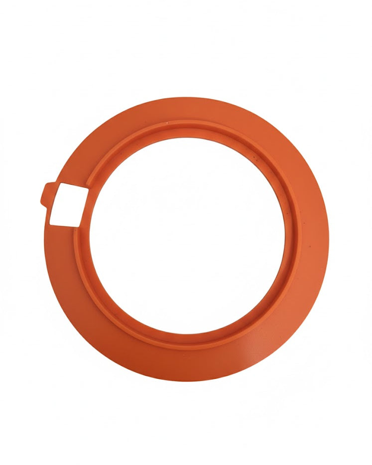 1020012 ANEL SOJA MOD U LARANJA 4MM LISO