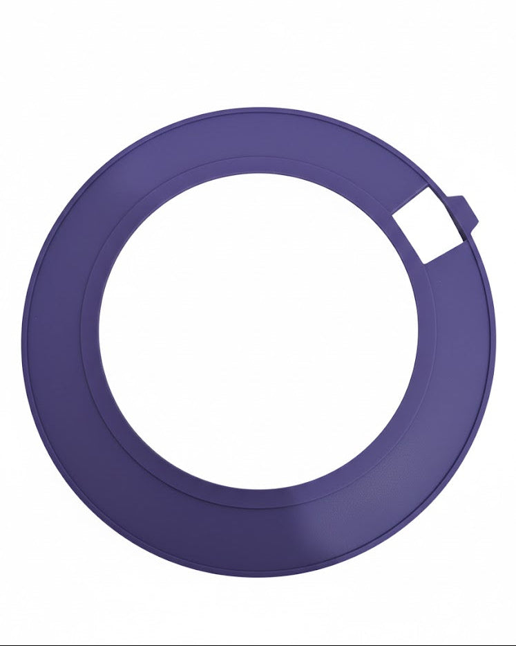 1020011  ANEL SOJA MOD U LILAS 3MM LISO