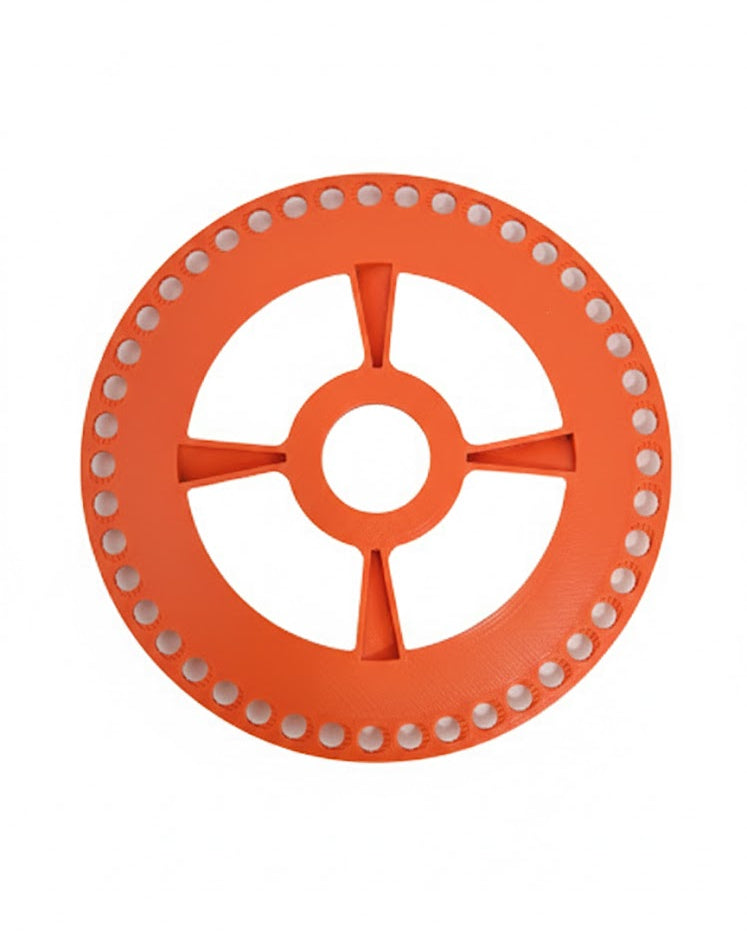 1010075 DISCO SOJA RAMPFLOW 45 FUROS LARANJA 8MM